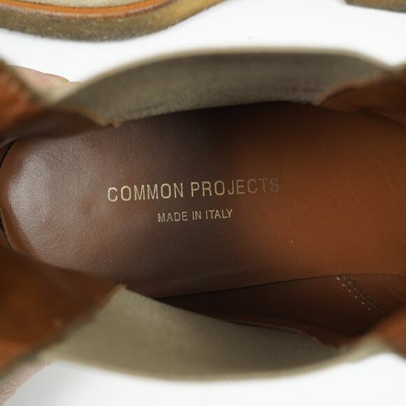 Common Projects Suede Chelsea Boots beige EU 44 US 10.5–11 Italy Made main image 5